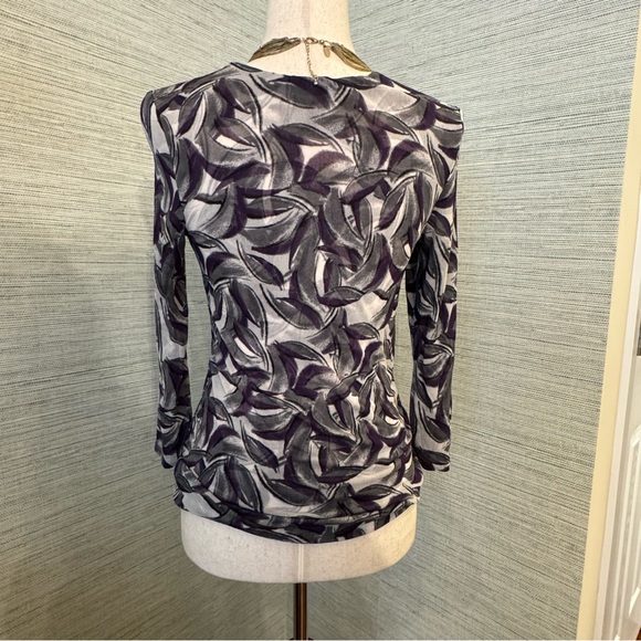 Classiques Entier Stretch Silk Blouse Sz S - Picture 5 of 8